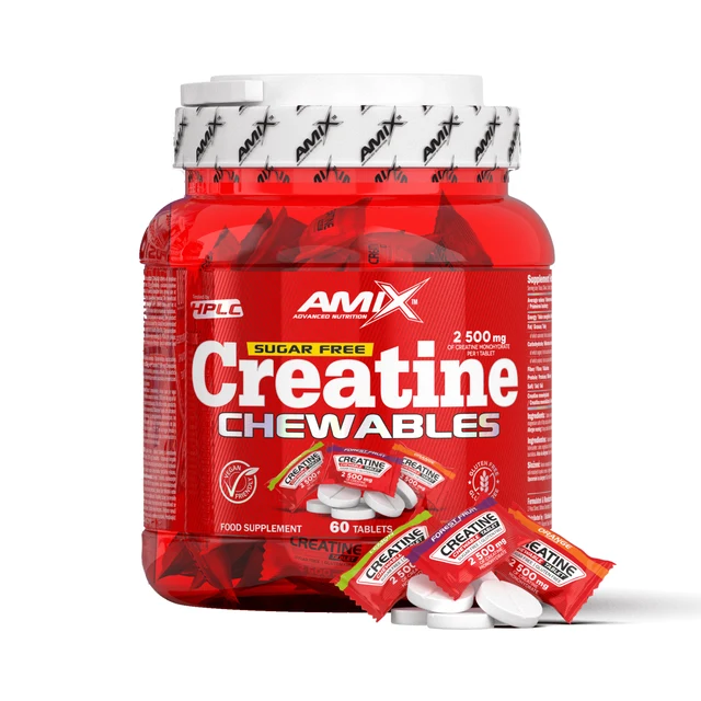 Amix™ Creatina Monohidrato Masticable 60 tabl