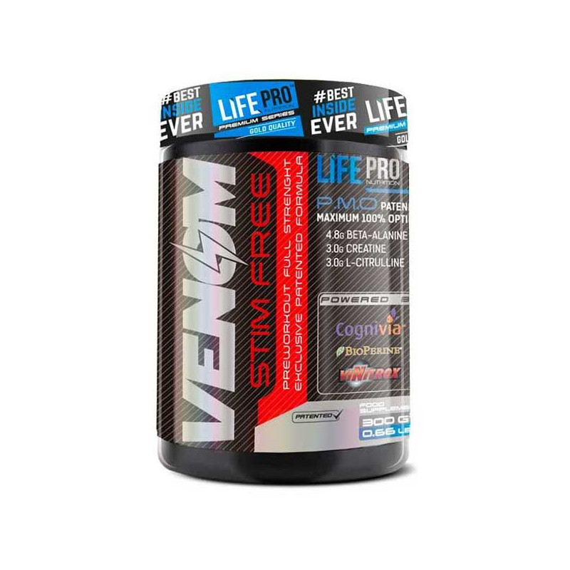 LifePro New Venom Non-Stimulant Pre-Workout 300 g