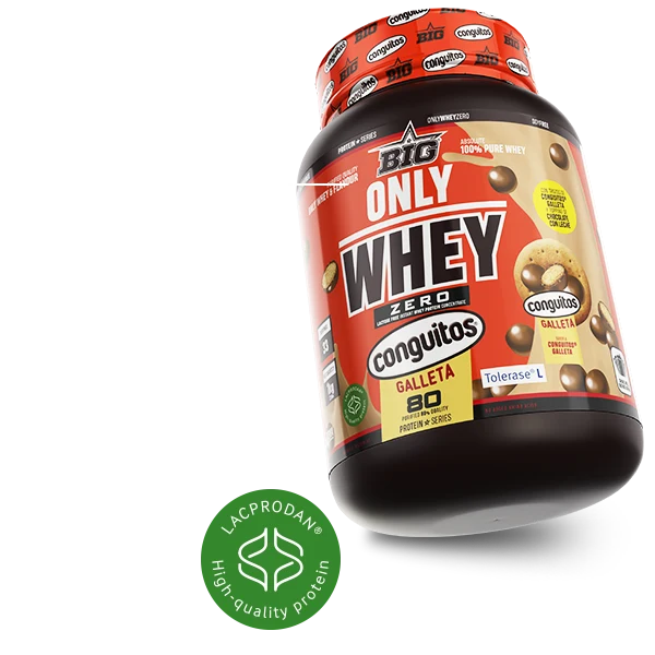 BIG® ONLY WHEY ZERO CONGUITOS® GALLETA 1 kg - Imagen 3