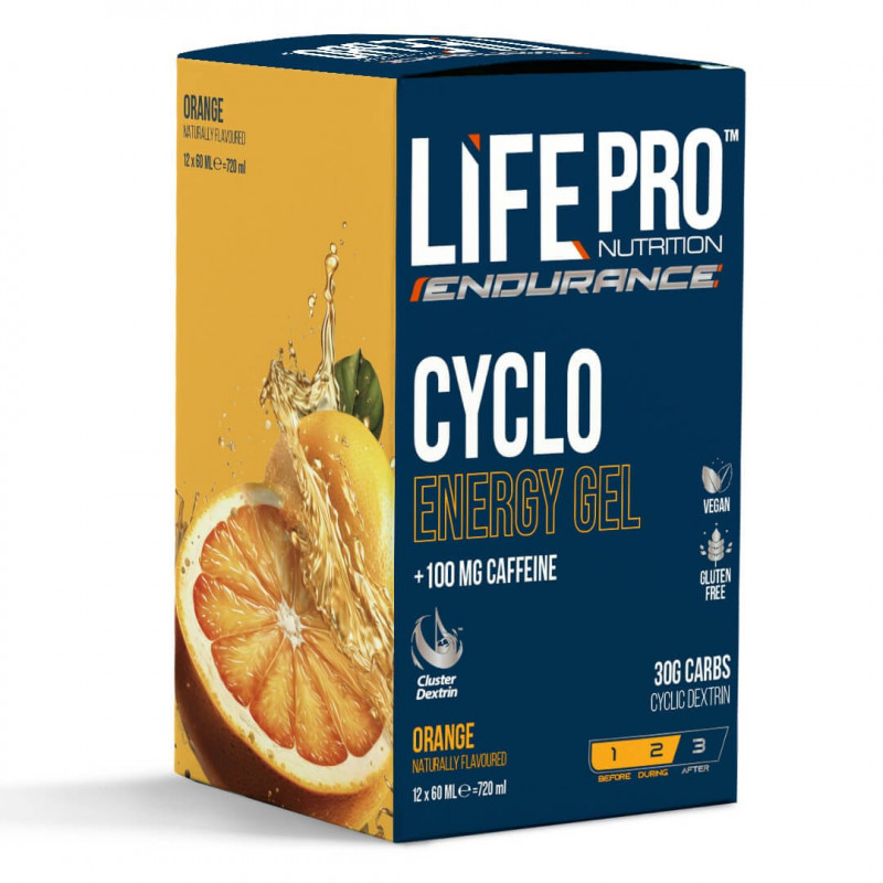 Life Pro Endurance Cyclo Energy Gel Caffeine 12x60 ml