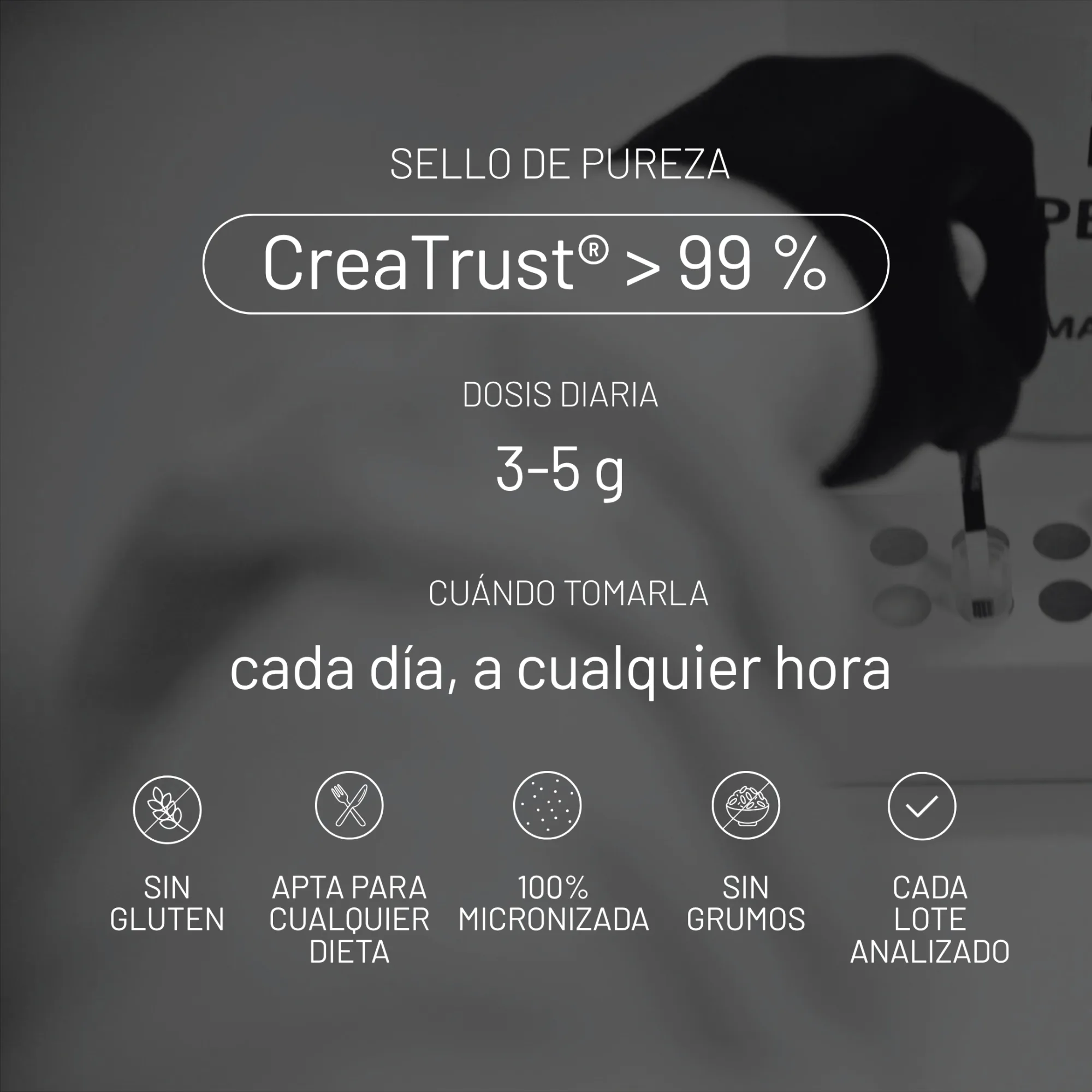 LIFE PRO CREATINE CREATRUST® 500 g - Imagen 7