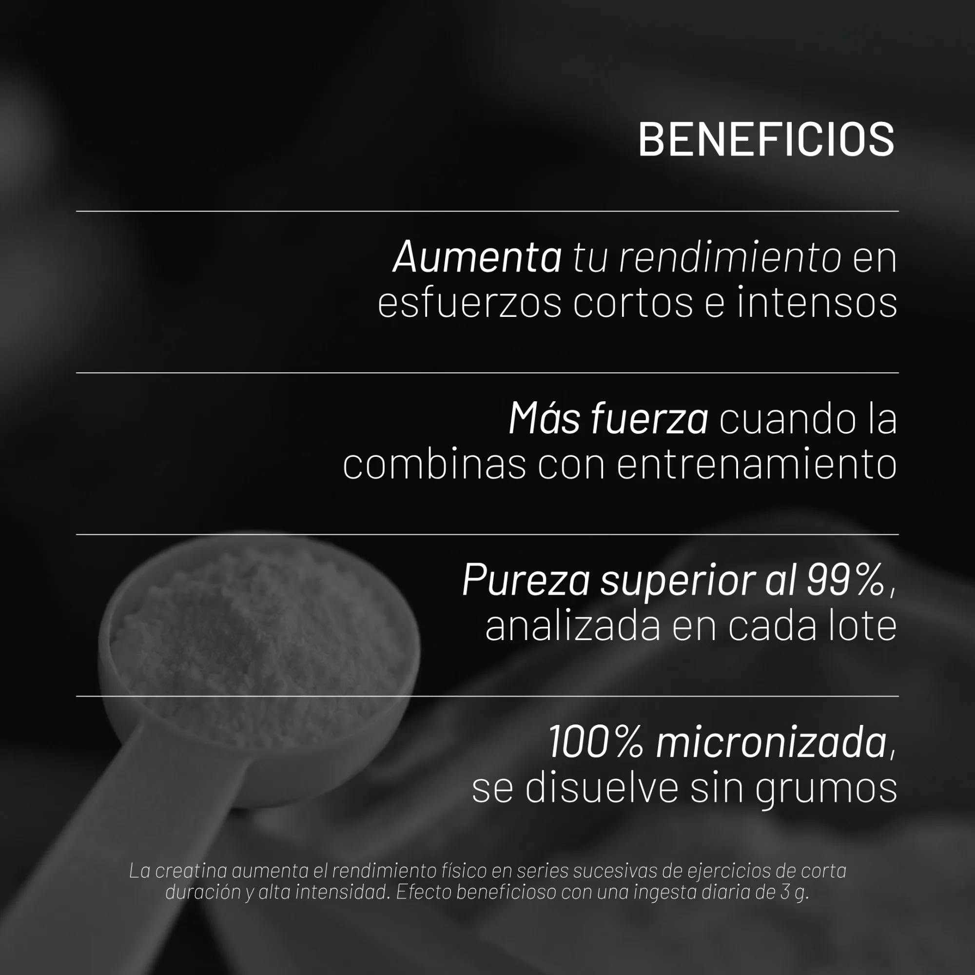 LIFE PRO CREATINE CREATRUST® 500 g - Imagen 5